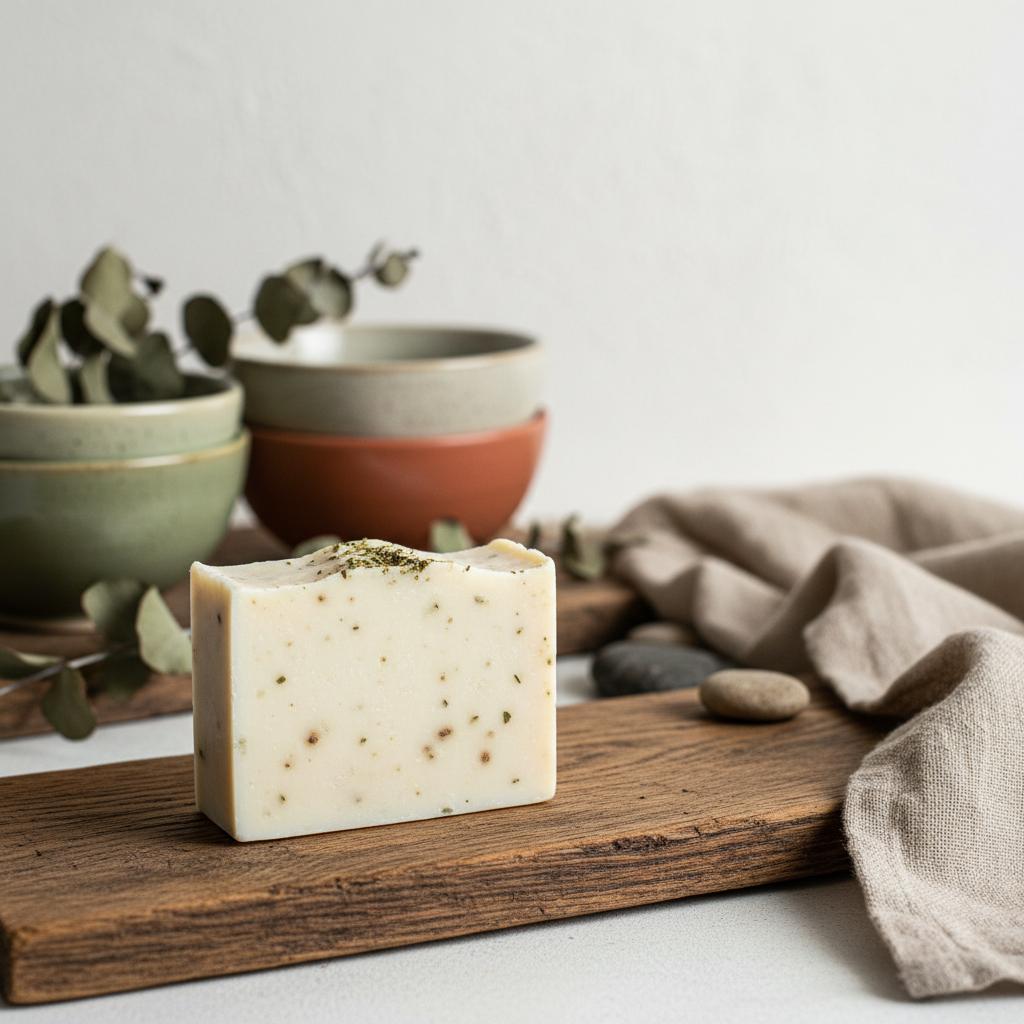 Platzhalterbild: handgemachte Seife auf Holz